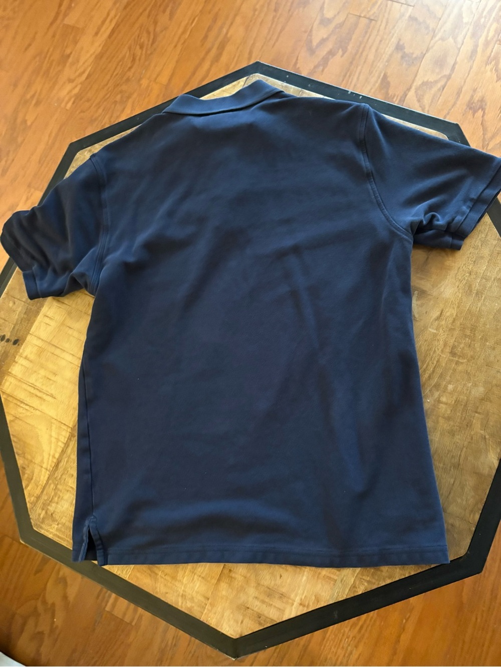 Like New! Psycho Bunny Navy Polo with Embroidered Bunny & Crossbones - Picture 4 of 7